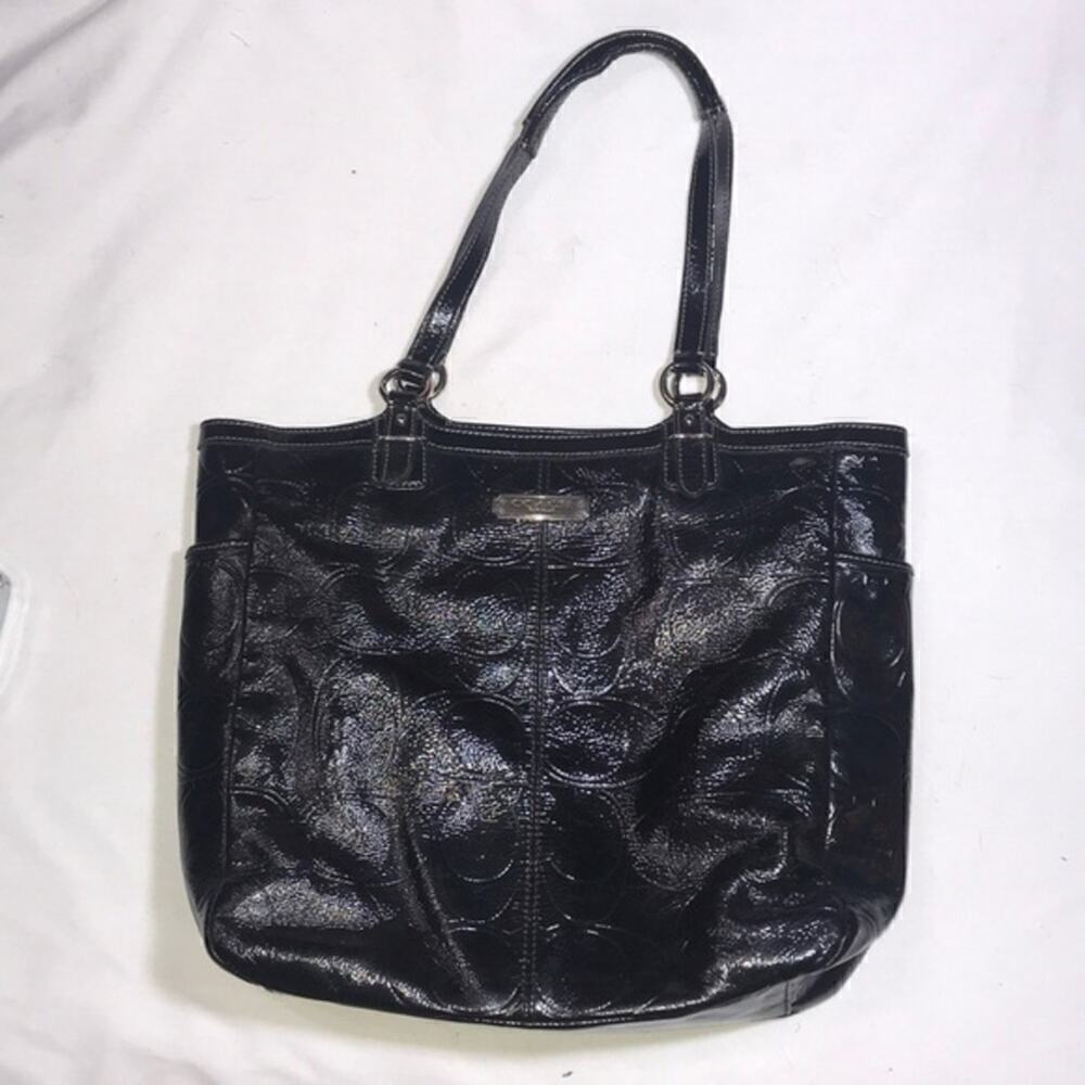 ▶️ Coach ◀️ F19818 North South Signature purse - Picture 9 of 9